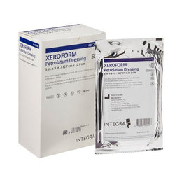 Gentell Xeroform Petrolatum Impregnated Dressing Xeroform™ Rectangle 5 X 9 Inch Sterile - Each - DKC20068-EA