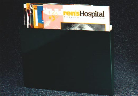 Phipps & Bird Magazine Rack Accente™ 1 Pocket Teal - Each - 28-MZR-07-EA