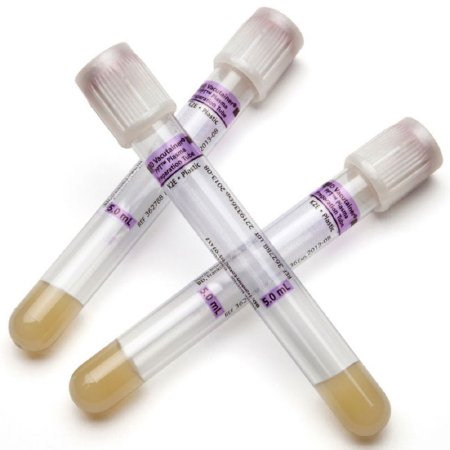 BD BD Vacutainer® PPT™ Venous Blood Collection Tube Plasma Tube K2 EDTA / Separator Gel Additive 13 X 100 mm 5 mL Pearlesent White BD Hemogard™ Closure Plastic Tube - Box of 100 - 362788-BX