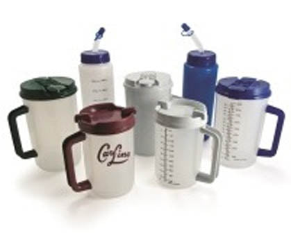 Care Line Graduated Tumbler 10 oz. Clear Plastic Disposable - Case of 1000 - 013TP10-CS