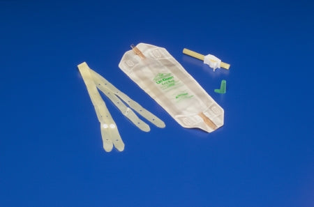 Cardinal Urinary Leg Bag Uri-Drain™ Anti-Reflux Valve NonSterile 740 mL Vinyl / Flocked - Case of 24 - 8884733900-CS