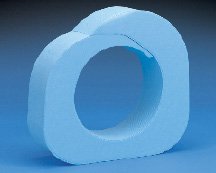 DeRoyal Arthroscopic Well Leg Holder 11-1/2 W X 11 D X 3 H Inch Foam Freestanding - Case of 8 - M10-073-CS