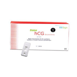 LifeSign Reproductive Health Test Kit Status Fertility Test hCG Pregnancy Test Serum / Urine Sample 35 Tests CLIA Waived for Urine - Box of 35 - 35035-BX