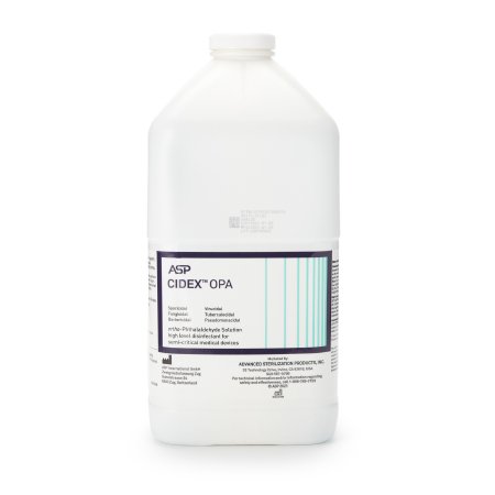 Advanced Sterilization Products OPA High-Level Disinfectant Cidex® RTU Liquid 1 gal. Jug Max 14 Day Reuse - Each - 20390-EA