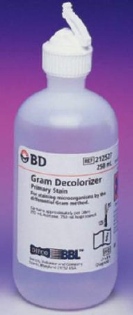 BD Gram Stain Decolorizer BD BBL™ 4 X 250 mL - Pack of 4 - 212527-PK