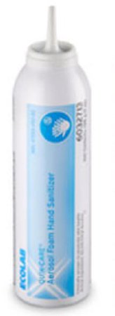 EcoLab Hand Sanitizer Quik-Care™ 7 oz. Ethyl Alcohol Foaming Aerosol Can - Case of 12 - 6032713-CS