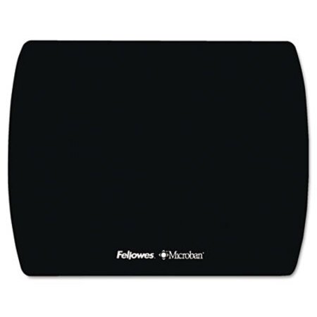 Fellowes® Ultra Thin Mouse Pad with Microban Protection, 9 x 7, Black - Each - FEL-5908101-EA