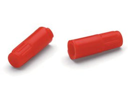 Baxter Syringe Tip Cap Red, Polypropylene - Case of 100 - H93865001-CS