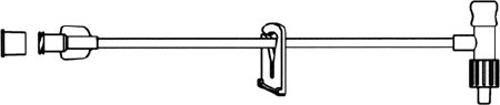 ICU Medical IV Extension Set Mini Bore 6 Inch Tubing Without Filter - Case of 50 - B1033-CS