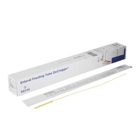 Bionix Enteral Feeding Tube Declogger DeCloggers® Yellow, 16 - 22 Fr., 39.5 cm - Box of 10 - 912-BX