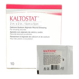 ConvaTec Alginate Dressing Kaltostat® 2 X 2 Inch Square - Each - 168210-EA