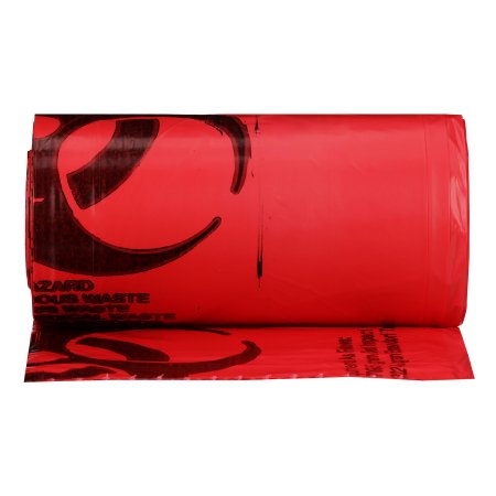 McKesson Infectious Waste Bag McKesson 10 to 15 gal. Red Bag Polymer Film 24 X 32 Inch - Case of 500 - 03-4404-CS