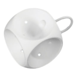 Personal Medical Pessary EvaCare® Cube with Drainage Holes Size 2 Silicone - Each - CU33D-EA