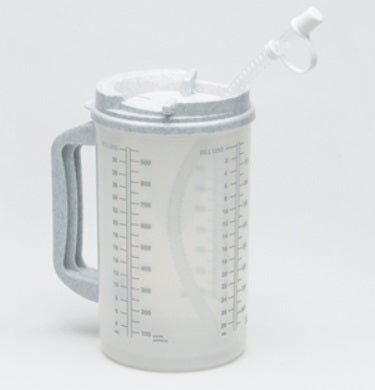 Medegen Medical Products LLC Insulated Pitcher Medegen Cold 32 oz. Translucent - Case of 50 - H206-01-CS
