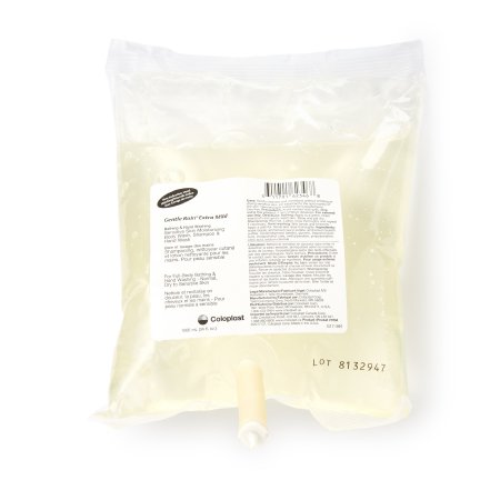 Coloplast Shampoo and Body Wash Gentle Rain® 1,000 mL Dispenser Refill Bag Scented - Each - 7234-EA