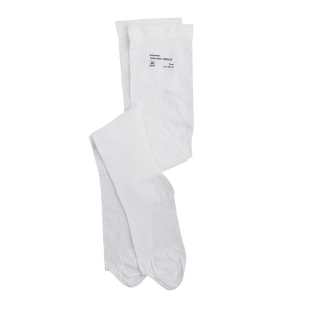 McKesson Anti-embolism Stocking McKesson Thigh High Medium / Regular White Inspection Toe - Pair - 84-32-PR