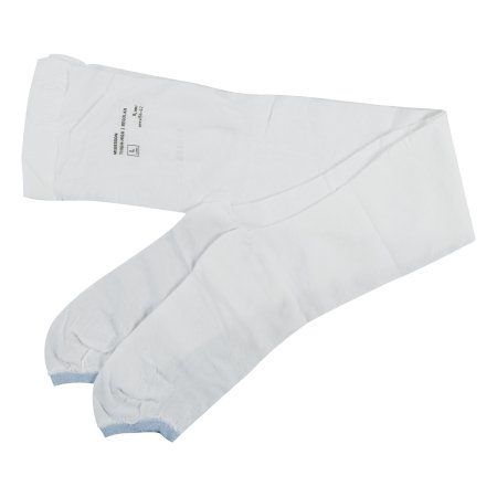 McKesson Anti-embolism Stocking McKesson Thigh High Large / Regular White Inspection Toe - Pair - 84-42-PR
