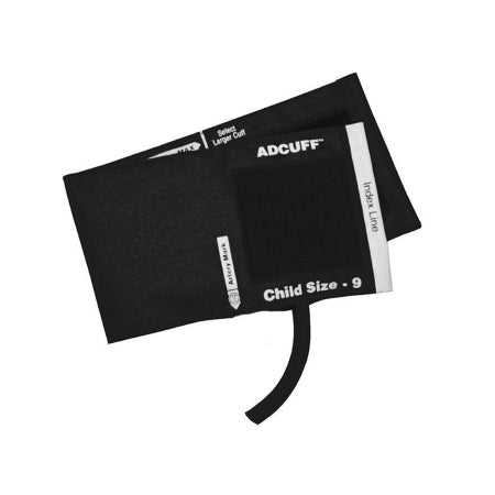 American Diagnostic Corp Reusable Blood Pressure Cuff Adcuff™ 9 to 14 cm Arm Nylon Cuff Child Cuff - Each - 845-9CBK-1-EA