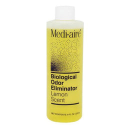 Bard Deodorizer Medi-aire® Biological Odor Eliminator Liquid 8 oz. Bottle Lemon Scent - Each - 7018L-EA