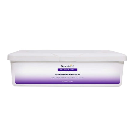 Donovan Industries Personal Wipe DawnMist® Tub Aloe / Lanolin Fresh Scent 64 Count - Case of 768 - AW4739-CS
