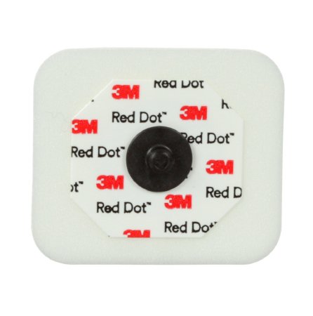 3M ECG Monitoring Electrode Foam Backing Radiolucent / MR Conditional Snap Connector 3 per Pack - Case of 600 - 2570-3-CS