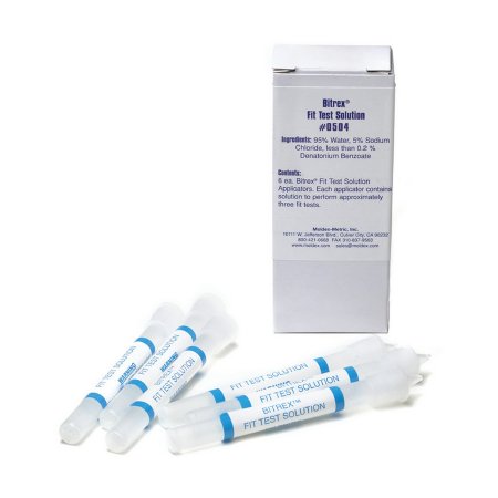 Moldex-Metric Bitrex® Fit Test Solution - Box of 6 - 0504-BX