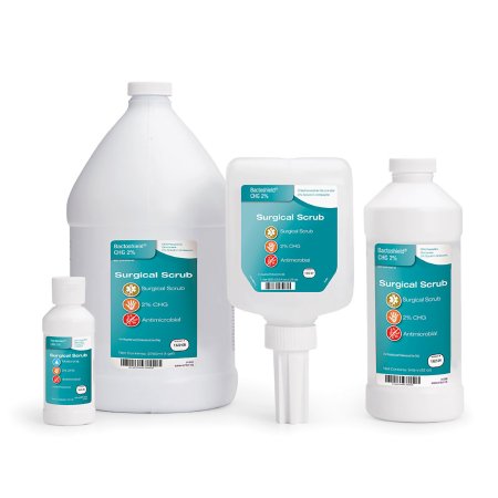 SC Johnson Professional USA Inc Surgical Scrub Solution Bactoshield® 4 oz. Bottle 4% Strength CHG (Chlorhexidine Gluconate) NonSterile - Case of 48 - 134439-CS
