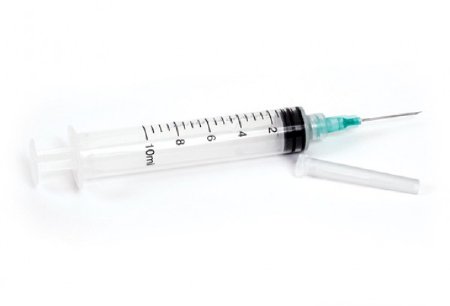 AirTite Products Standard Hypodermic Syringe with Needle ExelInt® 6 mL 1 Inch 20 Gauge NonSafety Regular Wall - Case of 800 - 26214-CS