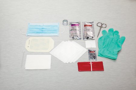 Medline Dressing Change Tray Central Line - Case of 20 - DYNJ03033-CS