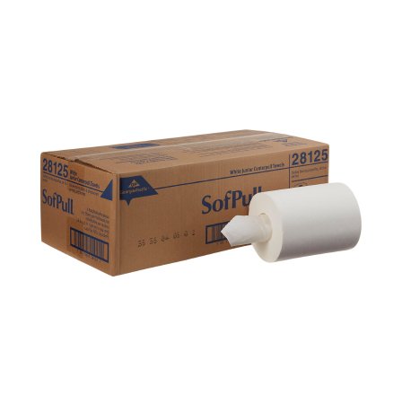 Georgia Pacific Paper Towel SofPull® Perforated Center Pull Roll 7-4/5 X 12 Inch - Case of 8 - 28125-CS