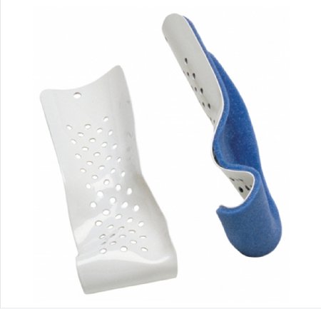DJO Colles' Wrist Splint ProCare® Padded Aluminum / Foam Right Hand Blue / White Small - Each - 79-72123-EA