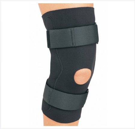 DJO Knee Brace ProCare® Medium D-Ring / Hook and Loop Strap Closure 18 to 20-1/2 Inch Thigh Circumference Left or Right Knee - Each - 79-82735-EA
