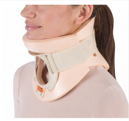 DJO Rigid Cervical Collar ProCare® California Preformed Adult Medium Two-Piece / Trachea Opening 3-1/4 Inch Height 13 to 16 Inch Neck Circumference - Each - 79-83135-EA
