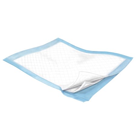 Cardinal Disposable Underpad Wings™ Plus 23 X 36 Inch Fluff / Polymer Heavy Absorbency - Case of 75 - 7194-CS