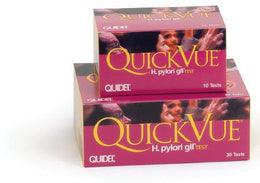 Quidel H. Pylori Test Kit QuickVue® H. pylori gII™ H. Pylori 30 Tests CLIA Waived Sample Dependent - Case of 300 - 0W010-CS