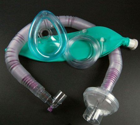 Ambu Universal Flex2® Anesthesia Breathing Circuit Coaxial Tube 60 Inch Tube Single Limb Pediatric 1 Liter Bag Single Patient Use - Case of 30 - PDY160-61-CS