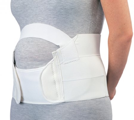 DJO Maternity Support Belt ProCare® Large Hook and Loop Closure 52 to 62 Inch Hip Circumference 8 Inch Height Adult - Each - 79-89297-EA