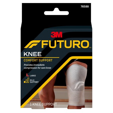 3M Knee Support 3M™ Futuro™ Comfort Lift Large Pull-On 17 to 19-1/2 Inch Knee Circumference Left or Right Knee - Case of 24 - 76588ENR-CS