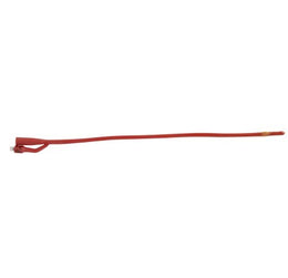 Bard Foley Catheter Bardex® Lubricath® 2-Way Council Tip 5 cc Balloon 18 Fr. Red Rubber - Each - 0196L18-EA