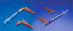 Smiths Medical Safety Hypodermic Needle Needle-Pro® 1-1/2 Inch Length 18 Gauge Regular Wall Hinged Safety Needle - Box of 100 - 4280-BX