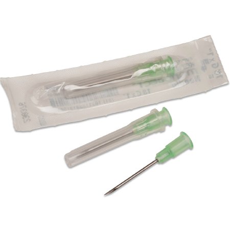 Cardinal Hypodermic Needle Monoject™ SoftPack 1-1/2 Inch Length 25 Gauge Regular Wall Without Safety - Each - 1188825112-EA
