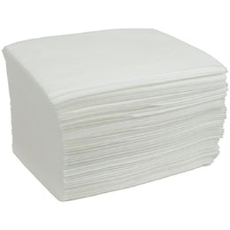 Cardinal Washcloth Best Value™ 11 X 13-1/2 Inch White Disposable - Bag of 50 - AT913-BG
