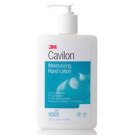 3M Hand Moisturizer 3M™ Cavilon™ 16 oz. Pump Bottle Unscented Lotion CHG Compatible - Case of 12 - 9205-CS