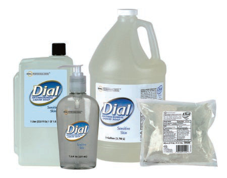 Lagasse Antimicrobial Soap Dial® Professional for Sensitive Skin Liquid 7.5 oz. Pump Bottle Floral Scent - Each - DIA82834-EA
