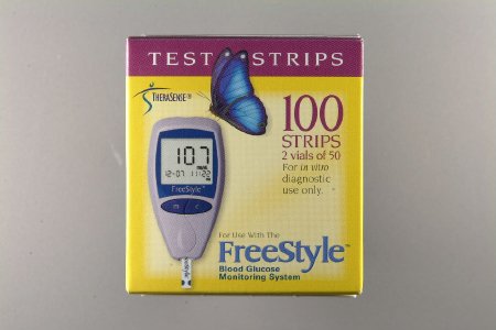 Abbott Blood Glucose Test Strips FreeStyle Lite® 100 Strips per Pack - Each - 99073012101-EA