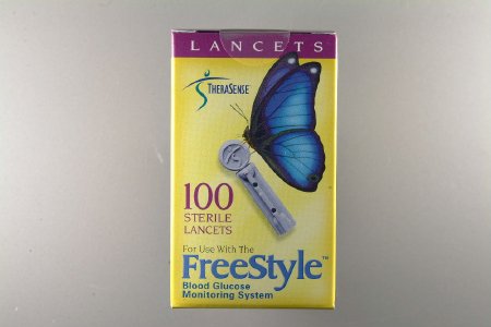 Thames Pharma Lancet for Lancing Device Freestyle™ 28 Gauge Non-Safety Twist Off Cap Finger - Each - 99073013001-EA