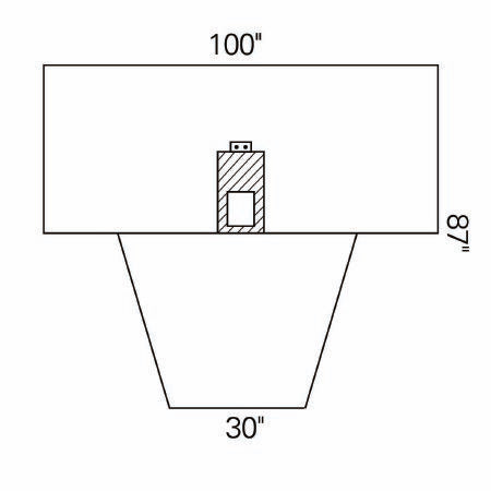O&M Halyard Inc Urological Drape Lithotomy Drape 87 W X 30 W X 100 L Inch Sterile - Case of 16 - 89203-CS