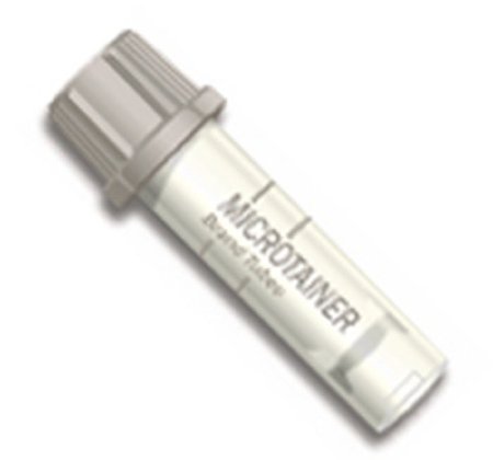 BD BD Microtainer® Capillary Blood Collection Tube Sodium Fluoride / Na2 EDTA Additive 400 µL to 600 µL BD Microgard™ Closure Plastic Tube - Case of 200 - 365992-CS