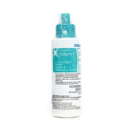 Microtek Medical Fluid Solidifier Isosorb® 1,200 cc Bottle 2 oz. - Case of 100 - ISOSORB1200-CS