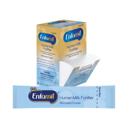 Mead Johnson Human Milk Fortifier Enfamil® 0.71 Gram Individual Packet Powder Milk-Based Premature - Box of 100 - 201418-BX